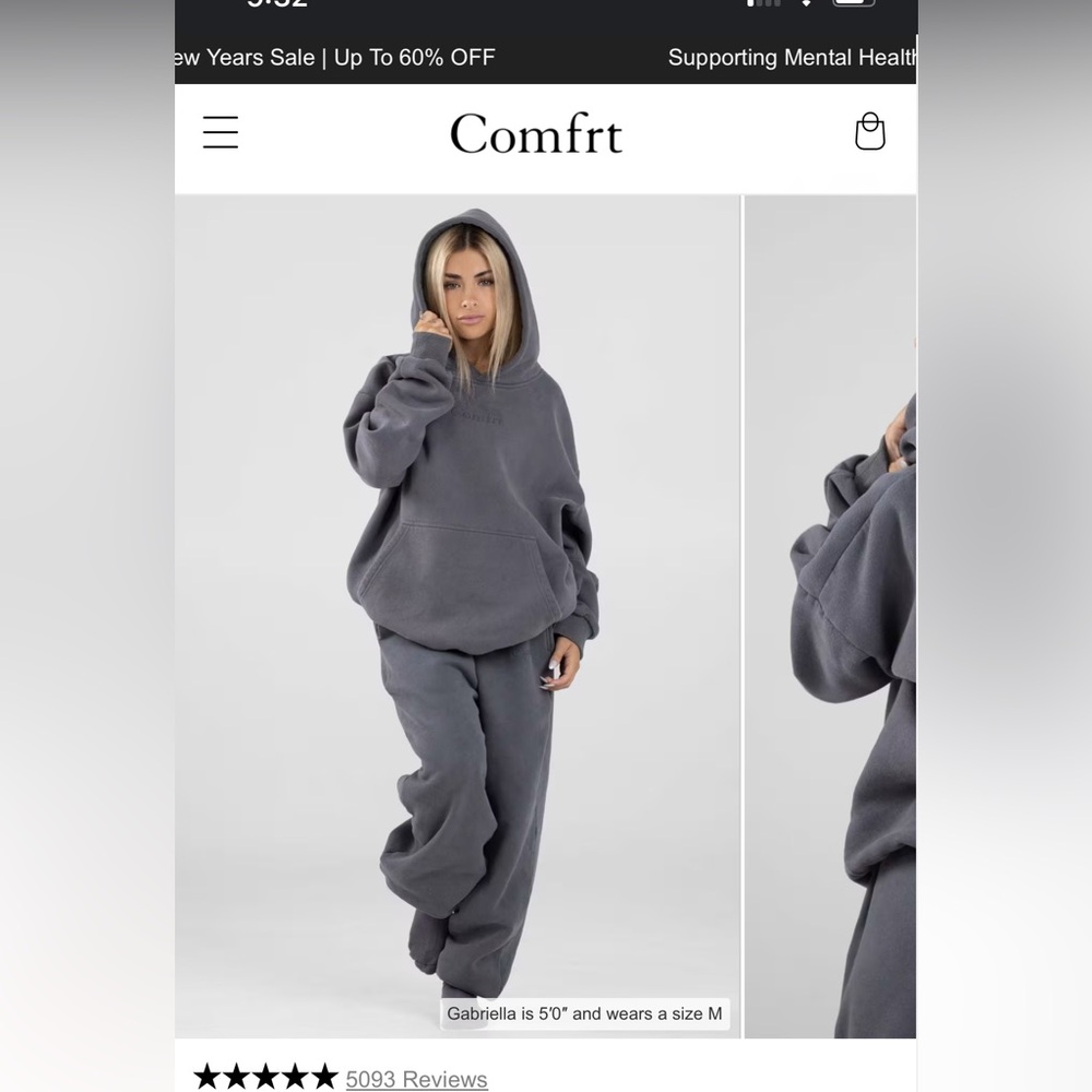 Signature Fit Sweatpants - Steel Grey